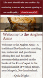 Mobile Screenshot of anglersarms.com